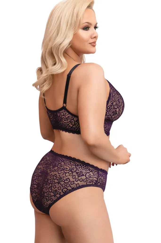 Cottelli Collection Cottelli Curves Purple Set