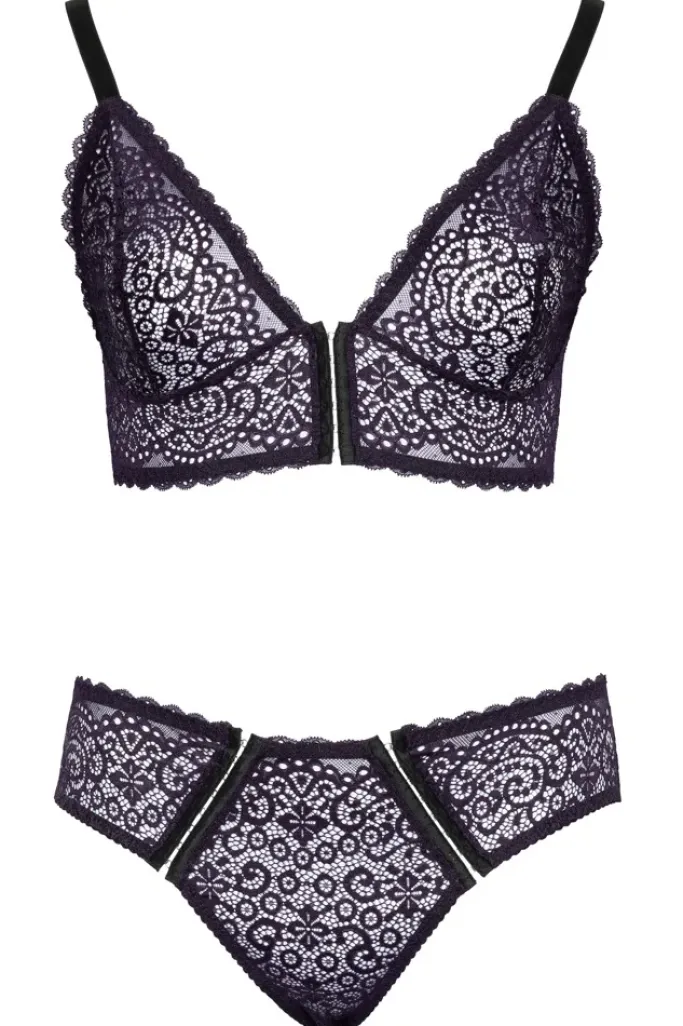 Cottelli Collection Cottelli Curves Purple Set
