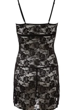 Cottelli Collection Cottelli Lingerie Black Chemise (2XL)