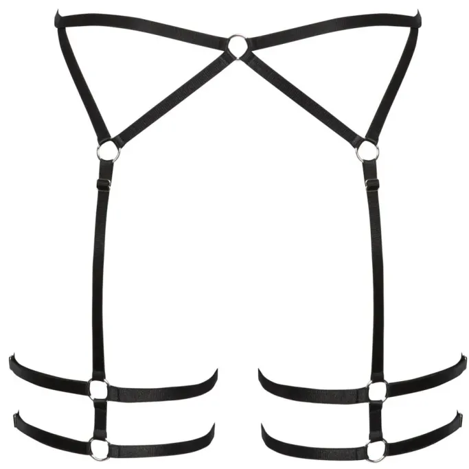 Cottelli Collection Cottelli Lingerie Harness Suspender Belt