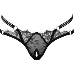 Cottelli Collection Cottelli Lingerie Rhinestone Crotchless String