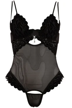 Cottelli Collection Cottelli Lingerie Rhinestone String Body
