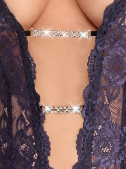Cottelli Collection Cottelli Lingerie Super Seductive Purple Body