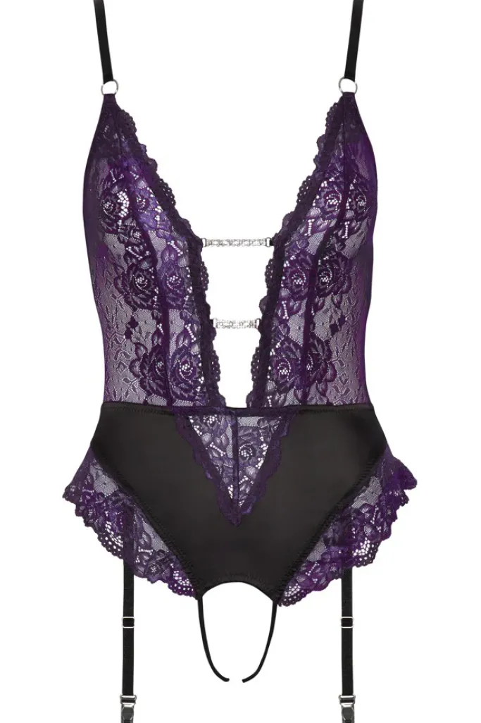 Cottelli Collection Cottelli Lingerie Super Seductive Purple Body