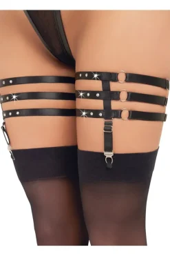 Cottelli Collection Cottelli lingerie Suspender Garters Set 2