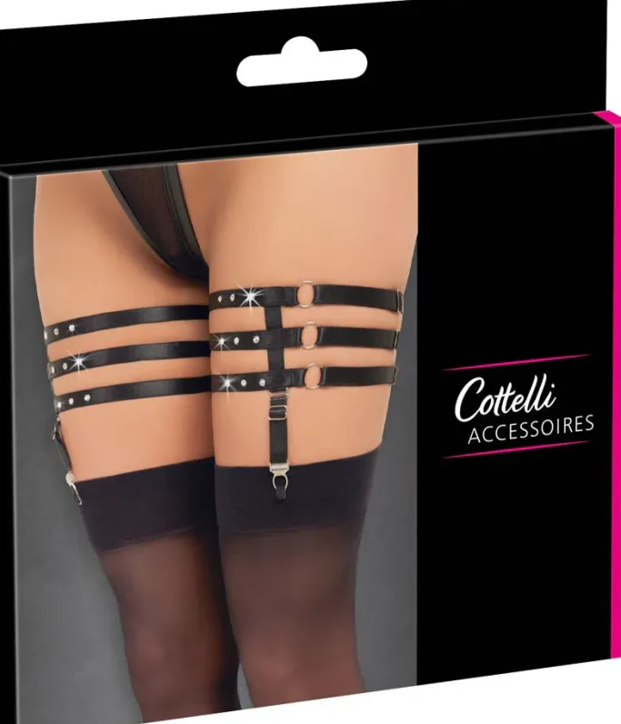 Cottelli Collection Cottelli lingerie Suspender Garters Set 2