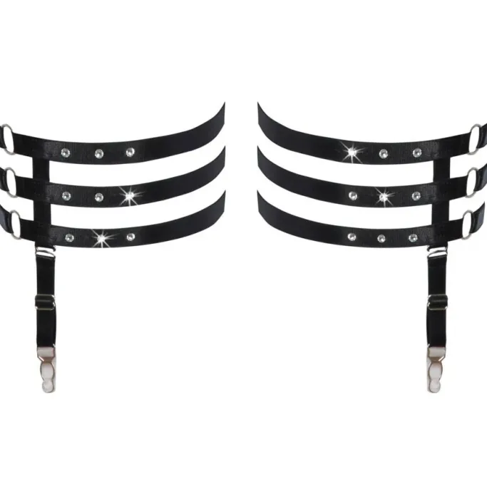 Cottelli Collection Cottelli lingerie Suspender Garters Set 2