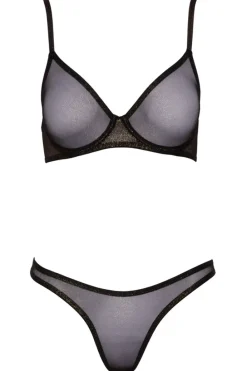 Cottelli Collection Cottelli Lingerie Transparent Set