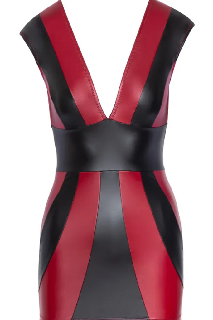 Cottelli Collection Cottelli Party Black Red Dress
