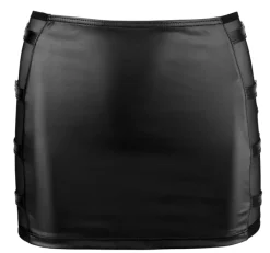 Cottelli Collection Cottelli Party Mini Skirt with Buckles
