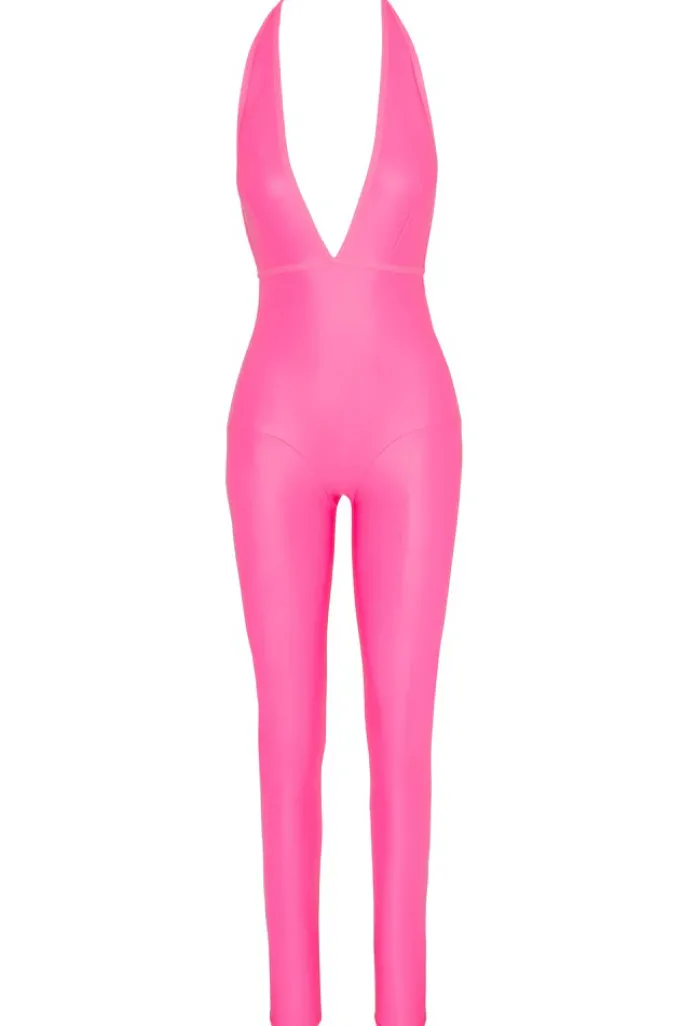 Cottelli Collection Cottelli Party Pink Jumpsuit
