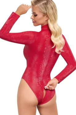 Cottelli Collection Cottelli Party Red Snakeskin Look Body