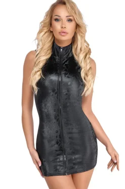 Cottelli Collection Cottelli Party Snake Skin Look Dress