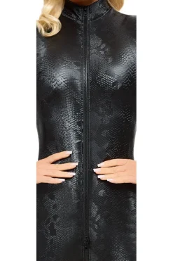 Cottelli Collection Cottelli Party Snakeskin Look Jumpsuit