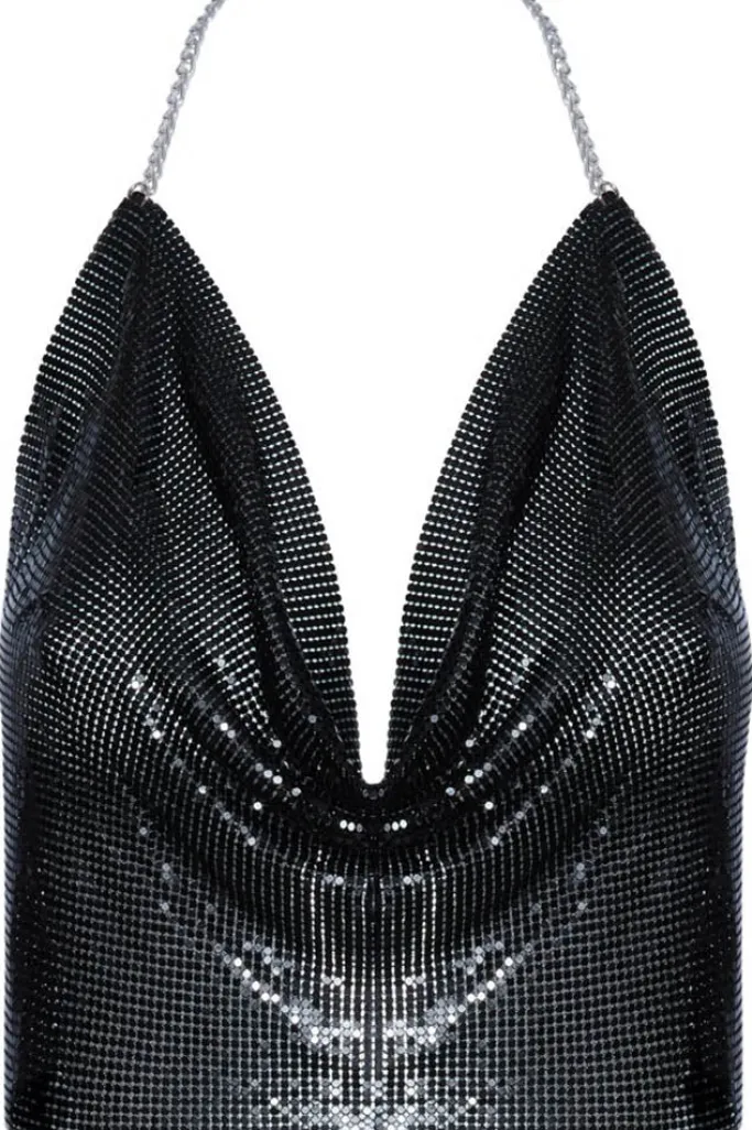 Cottelli Collection Cottelli Shimmering Metal Top