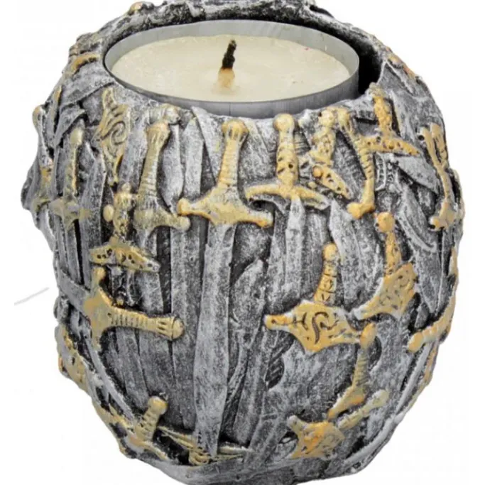 Nemesis Now Cranial Blade Skull Tea Light Holder 10cm