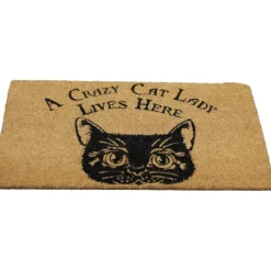 Nemesis Now Crazy Cat Lady Doormat