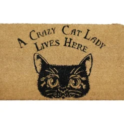 Nemesis Now Crazy Cat Lady Doormat