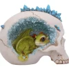 Nemesis Now Crystal Cave Blue Skull Dragon