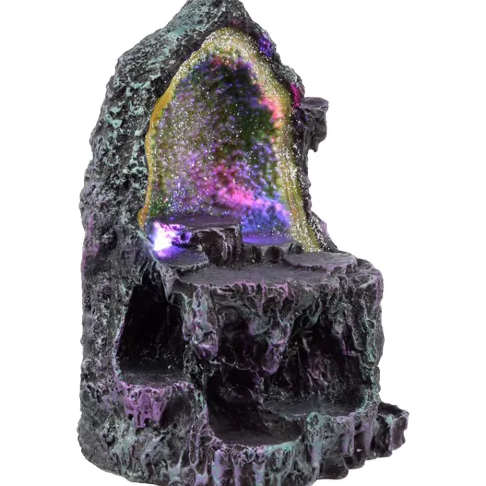 Puckator Crystal Cave LED Dragon Figure Display Stand