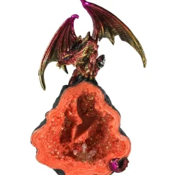 Nemesis Now Crystal Glow Backflow Dragon Incense Burner