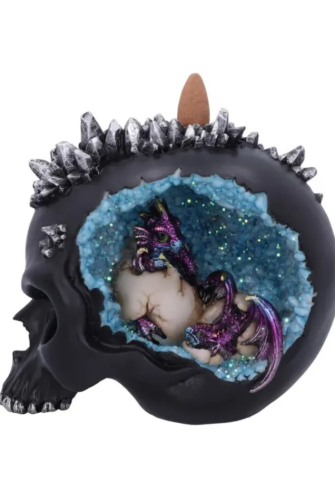 Nemesis Now Crystal Hatchlings Backflow Incense Burner