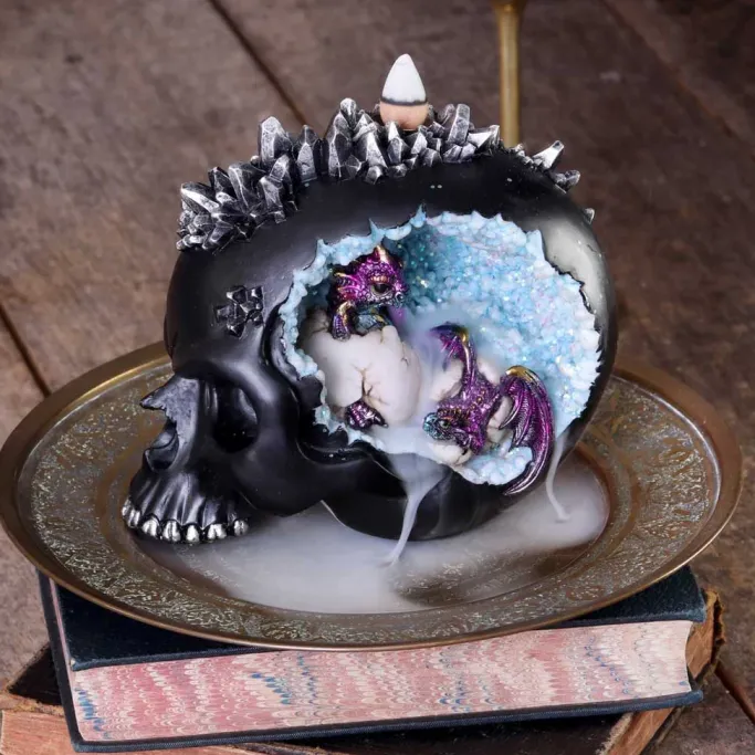 Nemesis Now Crystal Hatchlings Backflow Incense Burner