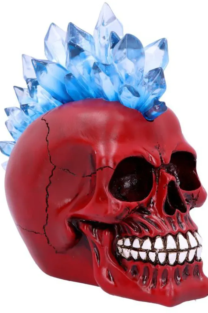 Nemesis Now Crystal Hawk Red LED Skull