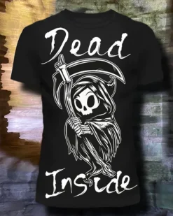 Innocent Clothing Cupcake Cult Dead Inside Reaper TShirt