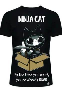 Innocent Clothing Cupcake Cult Ninja Cat T-Shirt