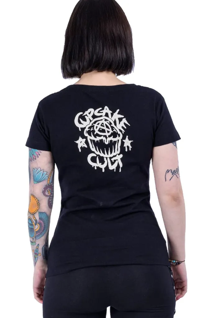 Innocent Clothing Cupcake Cult Psychic Kitty TShirt