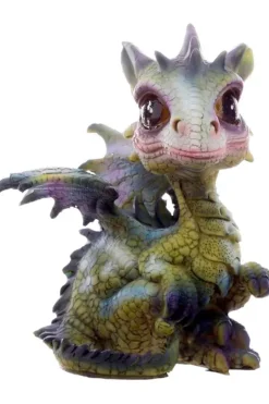 Puckator Cute Green Baby Dragon 12.5cm