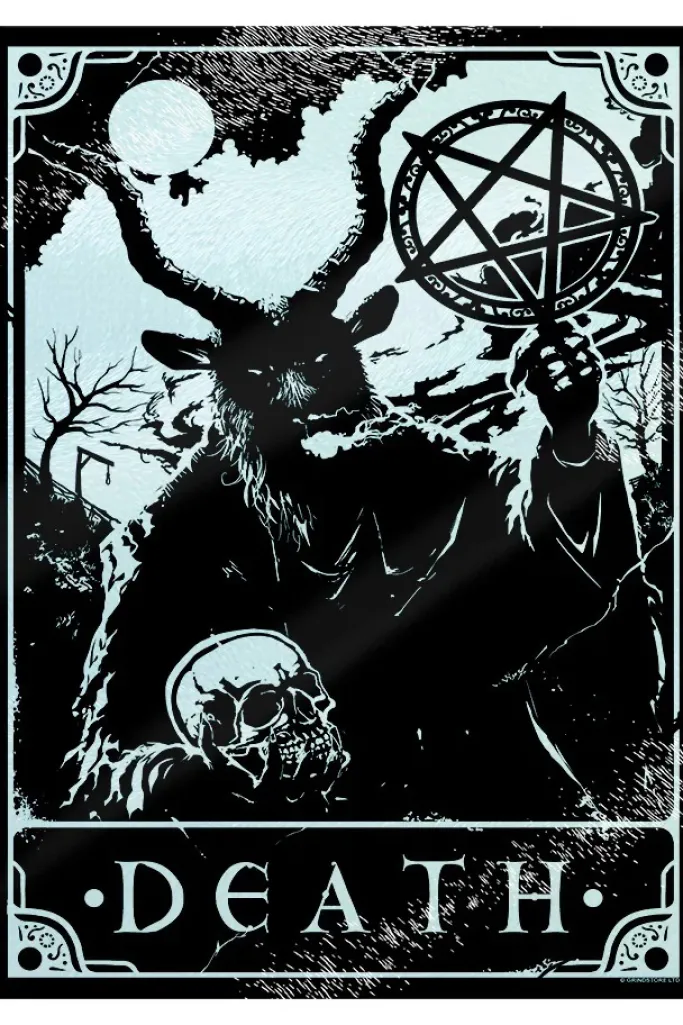 Grind Deadly Tarot Death Chopping Board