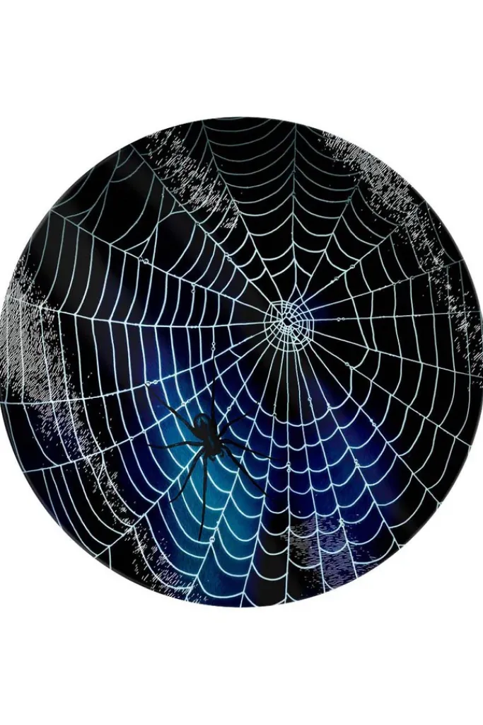 Grind Deadly Web Glass Chopping Board