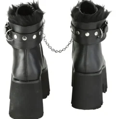 DemoniaCult ASHES 57 Boots Black