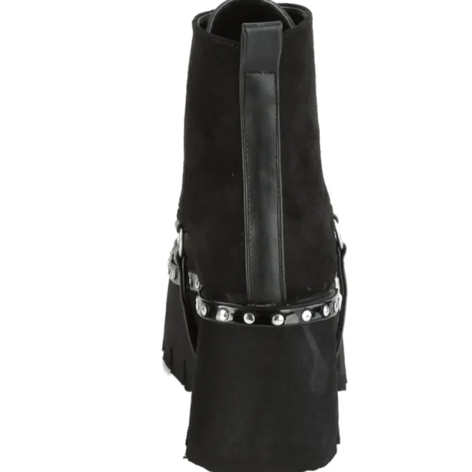 DemoniaCult ASHES-100 Boots Suede