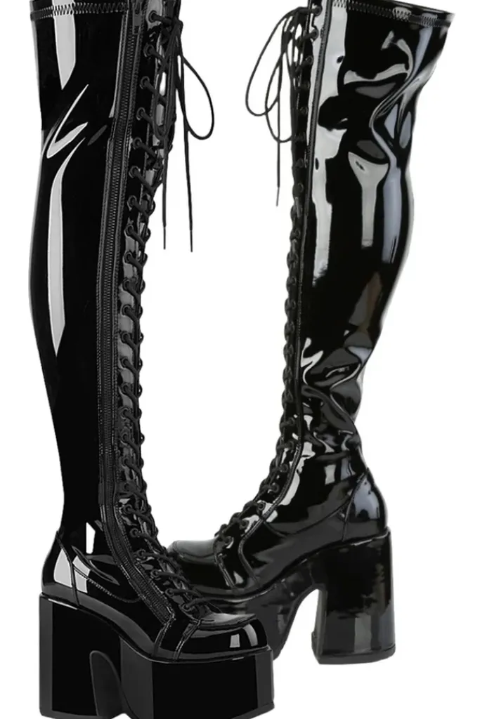 DemoniaCult CAMEL 300 Boots PVC