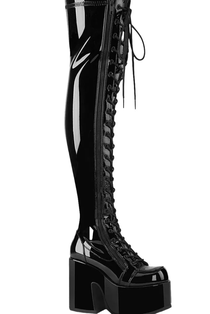 DemoniaCult CAMEL 300 Boots PVC