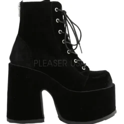 DemoniaCult CAMEL 203 Boots Velvet