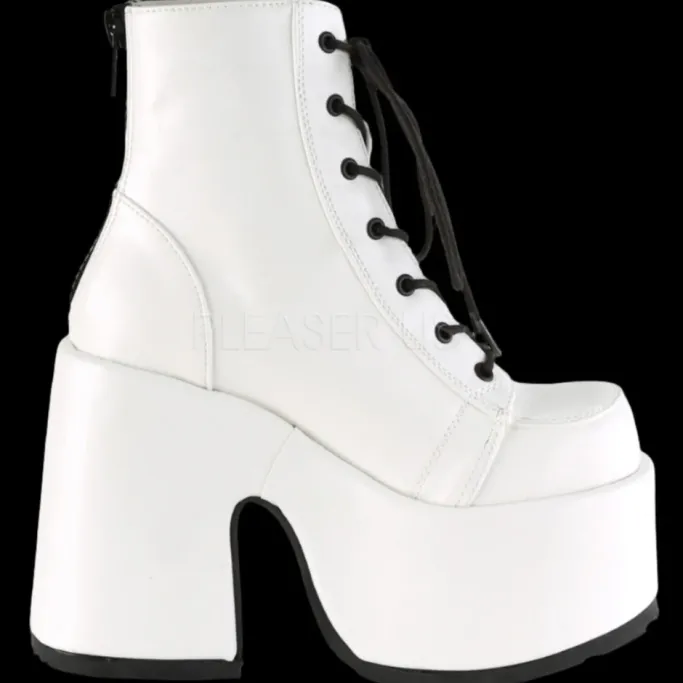 DemoniaCult CAMEL 203 Boots White