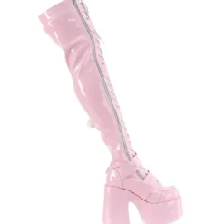 DemoniaCult CAMEL 305 Pink Boots