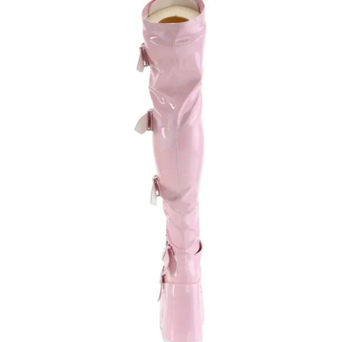 DemoniaCult CAMEL 305 Pink Boots