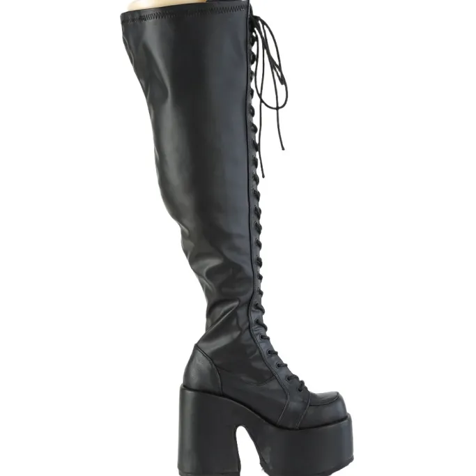 DemoniaCult CAMEL 300WC Boots WIDE CALF