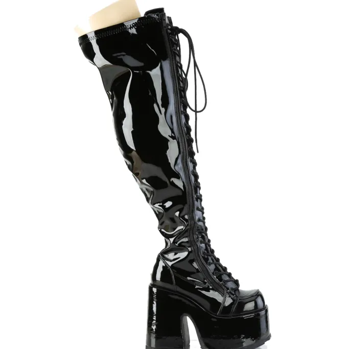 DemoniaCult CAMEL 300WC Boots WIDE CALF