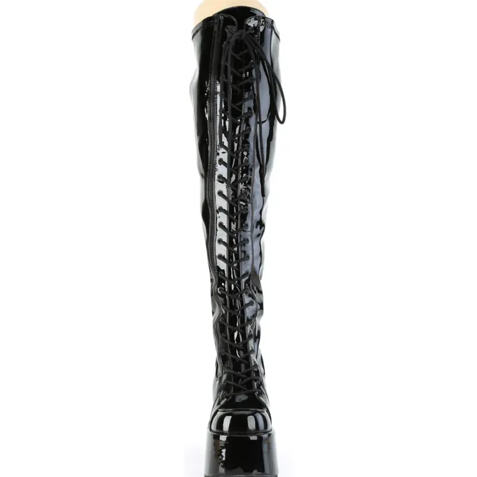 DemoniaCult CAMEL 300WC Boots WIDE CALF