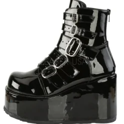 DemoniaCult CONCORD 57 Boots Black