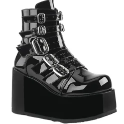 DemoniaCult CONCORD 57 Boots Black