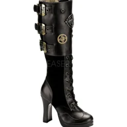 DemoniaCult Crypto 302 Boots Black (UK9)
