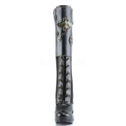 DemoniaCult Crypto 302 Boots Black (UK9)