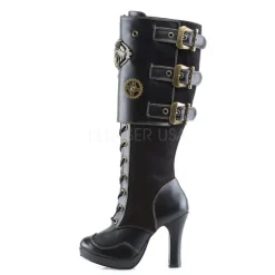 DemoniaCult Crypto 302 Boots Black (UK9)